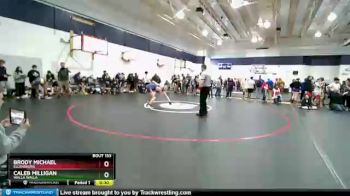 138 lbs Cons. Round 1 - Brody Michael, Ellensburg vs Caleb Milligan, Walla Walla