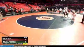 1 lbs Cons. Round 2 - Brody Cuppernell, Champaign (St. Thomas More) vs Colby Ryan, Toledo (Cumberland)
