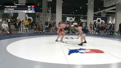 79 kg Cons. Sub-rd Of 16 - Taye Wilson, Arkansas Regional Training Center vs Cy Fowler, Air Force Regional Training Center