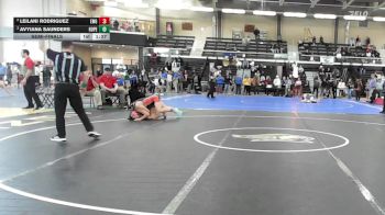 152 lbs Semifinal - Leilani Rodriguez, Exeter/West Greenwich vs Avyiana Saunders, Hope