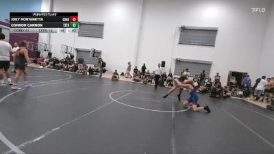 115 lbs Round 2 (6 Team) - Joey Fontanetta, Cordoba Trained vs Connor Cannon, Terps Xtreme
