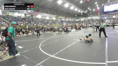 50 lbs Round Of 16 - Cruz Montez, Steel City Reloaded WC vs Max Barton, Westy Futures