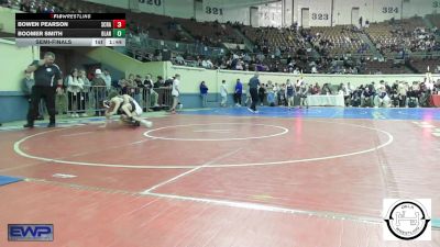 110 lbs Semifinal - Bowen Pearson, Scrap Yard Training vs Boomer Smith, Blanchard High School