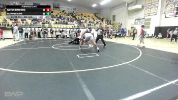 285 lbs Consi Of 8 #2 - Esten Barrios, Har-Ber High School vs Eli Williams, Rogers Jr High