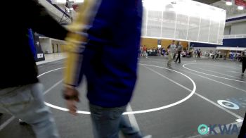 52 lbs Quarterfinal - Bayler Robinson, Division Bell Wrestling vs Oaklee Stone, Piedmont