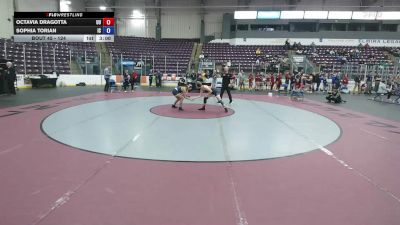124 lbs Cons. Round 1 - Sophia Torian, Ithaca vs Octavia Dragotta, Utica