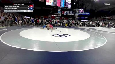 138 lbs Champ. Rd Of 128 - Quinten Cassiday, MI vs Brayden Mixay, OK