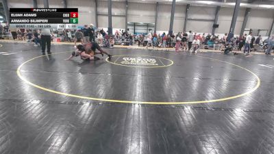 160 lbs Consolation - Elijah Adams, Cherry Run vs Armando Silimperi, York