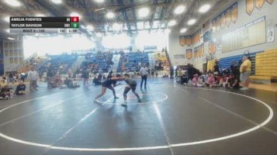 140 lbs 3rd Place Match - Amelia Fuentes, Braden River vs Taylor Davison, Ocoee Wrestling Club