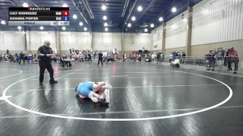 125 lbs Final - Caly Rodriguez, Brandon vs Savanna Porter, Black Flag Wrestling Academy