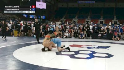 175 lbs Champ. Rd Of 16 - Mason Carnrite, California vs James Hansen, Idaho