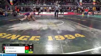 2A-138 lbs Semifinal - Wyatt McDermott, Thermopolis vs Micah Petersen, Cokeville