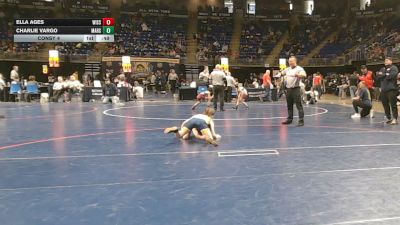 94 lbs Consy 4 - Ella Ages, Wissahickon vs Charlie Vargo, Mars