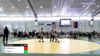 120 lbs Consolation - Karter Sandquist, Atlas vs Elijah Flores, Pounders WC