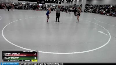 120 lbs Cons. Round 2 - Kamiah Gaerlan, Thunder Mountain Wrestling Club vs Ryley Hartman, Immortal Athletics WC