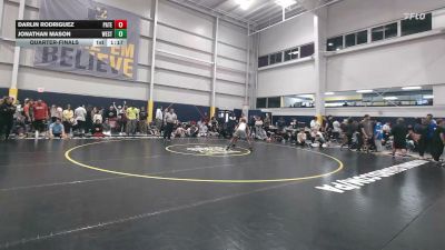 150 lbs Quarterfinal - Darlin Rodriguez, Paterson vs Jonathan Mason, West Orange