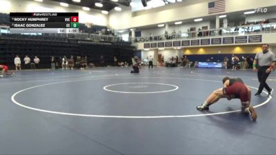 141 lbs Semifinal - Rocky Humphrey, Victor Valley College vs Isaac Gonzalez, Cerritos College