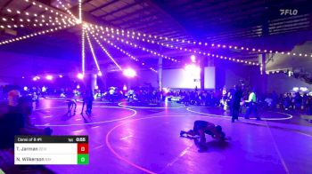 95 lbs Consi Of 8 #1 - Titan Jarman, Devil's Wrestling vs Nathaniel Wilkerson, Bay Area Dragons WC