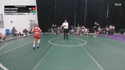 72 lbs Round 2 (6 Team) - Bryce Krisher, Terps Xpress vs Nate Taggart, Kraken Black