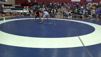 184 lbs Cons. Round 1 - Hayven Jenkins, Newberry College vs Jt Spence, Lander