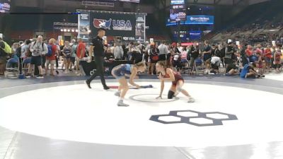 110 lbs Champ. Rd Of 64 - Isabel Kaplan, Indiana vs Piper Gershmel, Montana