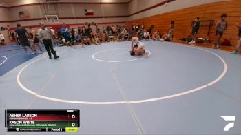133 lbs Round 1 (8 Team) - Kason White, Panhandle Regional Training Center vs Asher Larson, Kansas Bronze