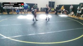 122/136 Round 1 - McKenzie Partin, Mighty Warriors Wrestling Acad vs Aaliyah Chhim, Unaffiliated