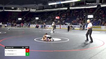 113 lbs Prelims - Demani Thomas, Orting vs Caleb Emerson, Dallas