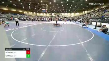 135 lbs Round Of 32 - Anthony Vargas, Team G vs Cooper Milligan, Legacy Nevada Wrestling