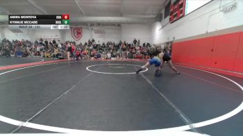 120 lbs Cons. Round 1 - Kynnlie McCabe, Nucla vs Amira Montoya, Ignacio