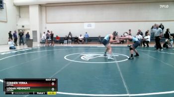 157 lbs Cons. Round 4 - Logan Memmott, Layton vs Conner Yerka, Layton