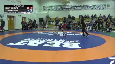 124 lbs 7th Place Match - Lily Bossoletti, Moorpark vs Shelby Banovitz, Sacramento City College