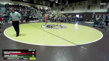 83 lbs Cons. Round 3 - Ciana Salsman, Socal Grappling Wrestling Club vs Declan Hannegan, Reign WC