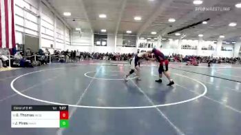 285 lbs Consi Of 8 #1 - Gabriel Thomas, Brookline vs Joao Pedro Pires, Framingham