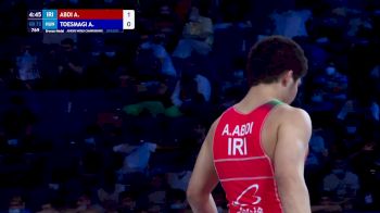 72 kg Final 3-5 - Amir Ali Abdi, Iran vs Attila Tamas Toesmagi, Hungary