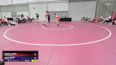 126 lbs Round 2 (6 Team) - Justin Jones, Virginia Red vs Adam Bilby, Kansas Red