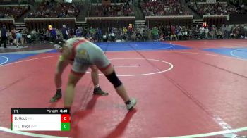 172 lbs Cons. Round 2 - Liam Gage, Rustler Wrestling Club vs Brady Hout, Ronan Wrestling Club