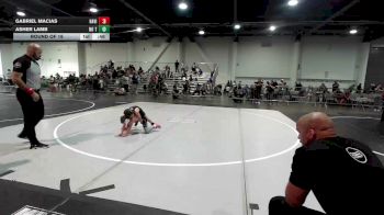 54 lbs Round Of 16 - Gabriel Macias, Havik WC vs Asher Lamb, No Team