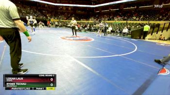 132 Class 1 lbs Cons. Round 2 - Logan Laux, Fatima vs Ryder Techau, Brookfield