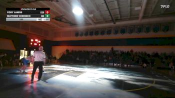 285 lbs Matthew Chernich, Northern Lebanon Hs vs Cody Landis, Eastern Lebanon Co Hs