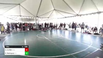 113 lbs Consi Of 16 #2 - Aaron Guillen, Rascals vs Elias Rodriguez, Silverback WC