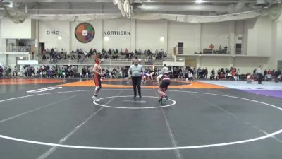 125 lbs Champ. Round 2 - Kurt Mokros, Ohio Northern vs Anthony Unger, Muskingum