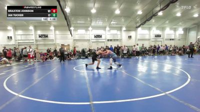 190 lbs Round Of 16 - Braxton Johnson, WV vs Ian Tucker, KY
