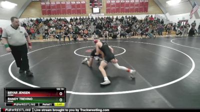 132 1A Semifinal - Randy Trevino, Omak vs Bryar Jensen, Omak