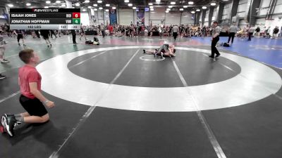 182 lbs Rr Rnd 1 - Isaiah Jones, Indiana Outlaws Orange vs Jonathan Hoffman, Vougars Wrestling