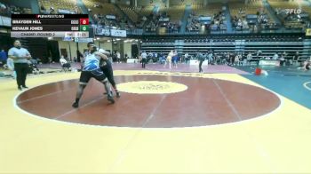 285 lbs Champ. Round 2 - Brayden Hill, Cloud County CC vs Kevaun Jones, Colby CC