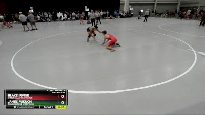 126 lbs Cons. Round 6 - James Fukuchi, Rough House Wrestling vs Blake Irvine, Immortal Athletics WC