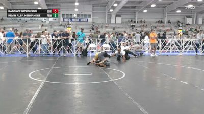 132 lbs Rr Rnd 2 - Kadence Nickolson, Dover Bandits - HSB vs Kevin Alba Hernandez, Prime Evolution - HSB