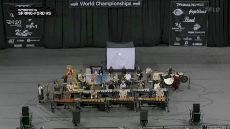Spring-Ford HS "Royersford PA" at 2025 WGI Percussion/Winds World Championships