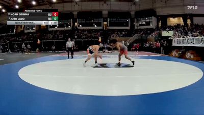 144-4A/3A Quarterfinal - Jose Lazo, Reservoir vs Noah Obinna, Glen Burnie